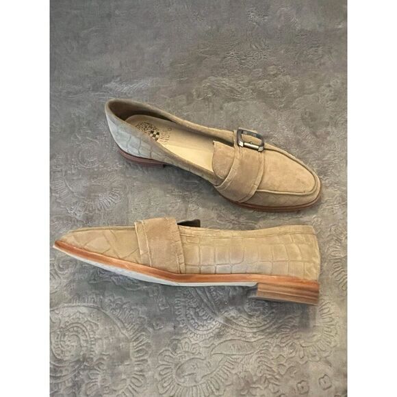 Vince Camuto Women's Cenkanda Buckle Loafers Size 8M Wild Mushroom - Picture 7 of 15